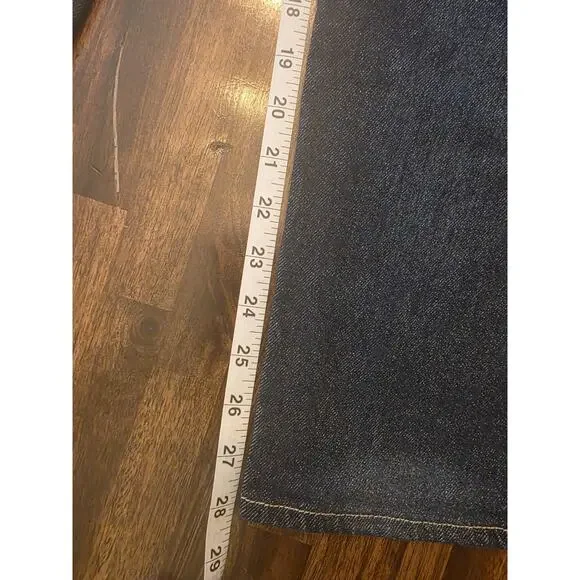 New NWT Women's Mid-Rise 80's Slim Fit Jeans - Universal Thread Dark Wash Size 8 - Picture 6 of 7